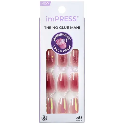 Kiss New York Impress The No Glue Mani Unhas Autocolantes - Good News