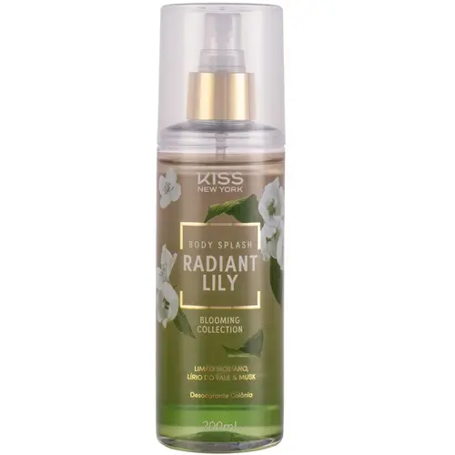 Kiss New York Body Splash 200ml - Radiant Lily