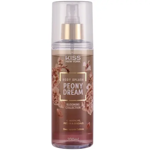 Kiss New York Body Splash 200ml - Peony Dream