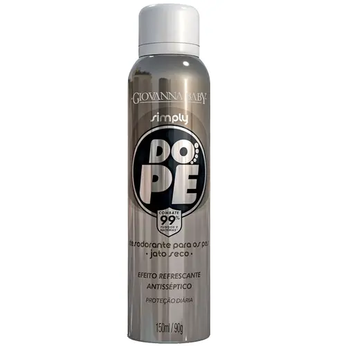 Giovanna Baby Do Pé Desodorante Aerosol para os Pés 150ml - Simply