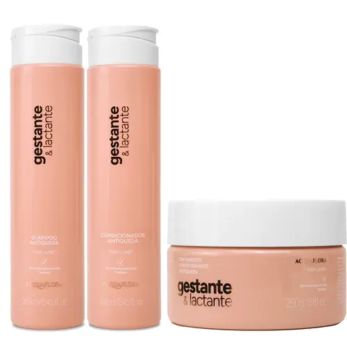 Acquaflora Kit Gestante & Lactante Trio