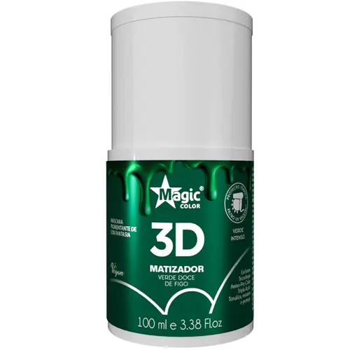 Magic Color 3D Matizador 100ml - Verde Doce de Figo