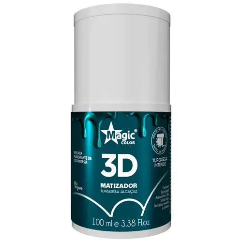 Magic Color 3D Matizador 100ml - Turquesa Alcaçuz
