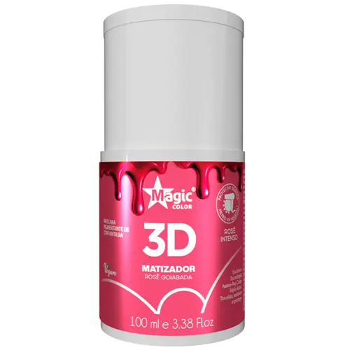 Magic Color 3D Matizador 100ml - Rosé Goiabada