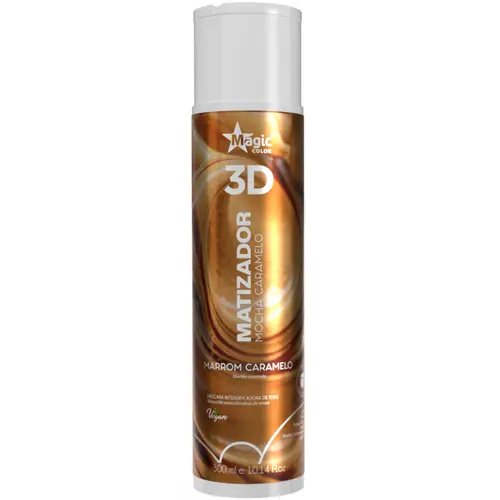 Magic Color 3D Matizador 300ml - Marrom Caramelo