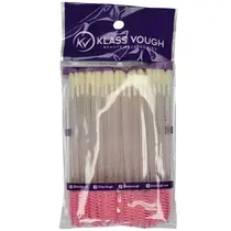 Klass Vough Aplicador de Gloss e Cílios Ponta Dupla - 50 Unidades