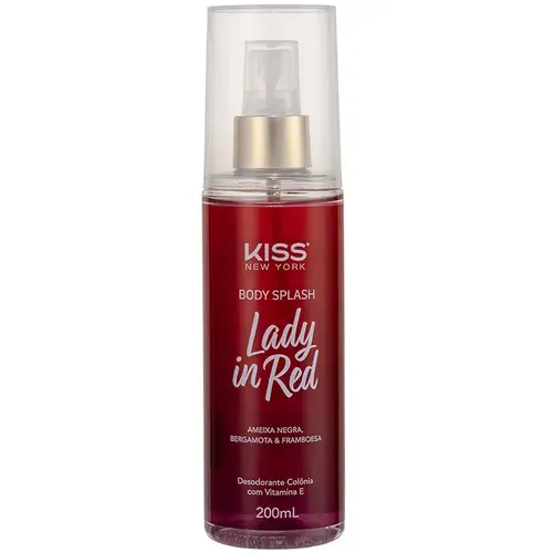 Kiss New York Body Wash 300ml - Lady in Red