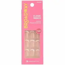 Broadway New York Unhas Francesinhas Quadrado Curto - Gorgeous