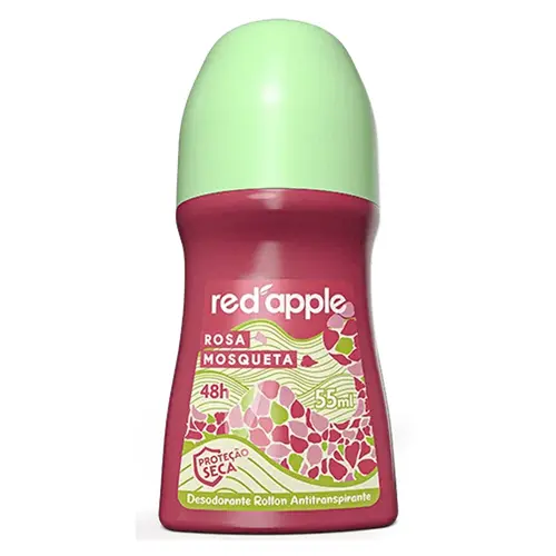 Red Apple Desodorante Roll-on Antitranspirante 55ml - Rosa Mosqueta