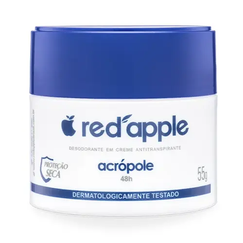 Red Apple Desodorante Antitranspirante em Creme 55g - Acrópole
