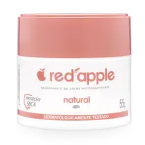 Red Apple Desodorante Antitranspirante em Creme 55g - Natural