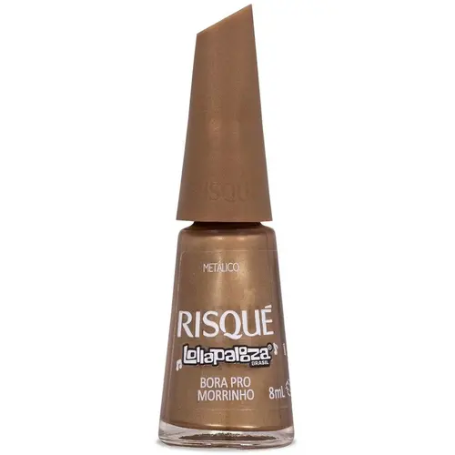 Risque Lollapalooza Esmalte Metálico 8ml - Bora pro Morrinho