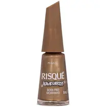 Risque Lollapalooza Esmalte Metálico 8ml - Bora pro Morrinho