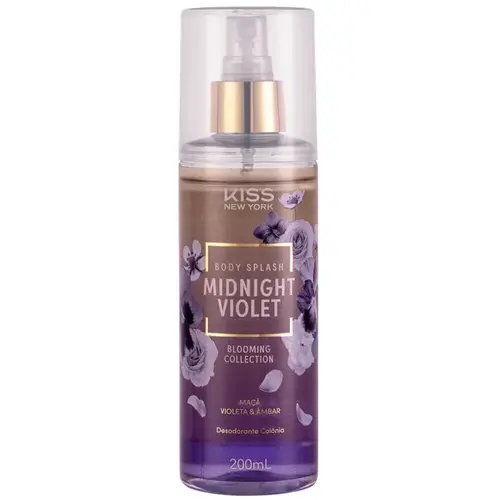 Kiss New York Body Splash 200ml - Midnight Violet