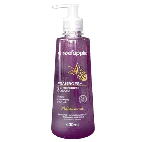 Red Apple Gel Hidratante Corporal 130ml - Framboesa