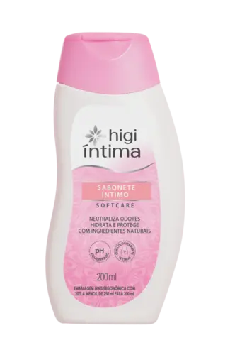 Daxx Higi Íntima Sabonete Íntimo Softcare 200ml