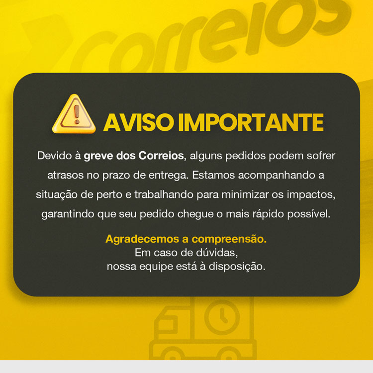 Aviso Greve Correios
