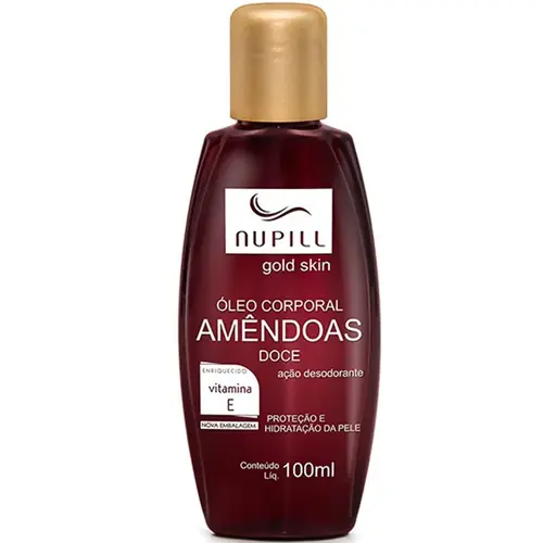 Nupill Óleo Corporal de Amendoa Rico em Vitamina E 100ml