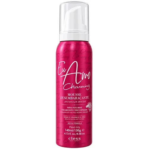 Cless Eu Amo Charming Mousse Desembaraçante 140ml