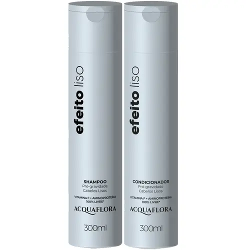 Acquaflora Kit Efeito Liso Duo