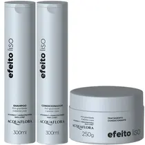 Acquaflora Kit Efeito Liso Trio