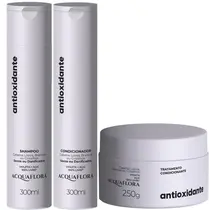 Acquaflora Kit Antioxidante - Secos Ou Danificados Trio