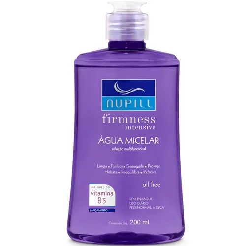 Nupill Firmness Intensive Água Micelar Oil Free 200ml
