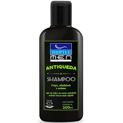 Nupill Men Antiqueda Shampoo 200ml