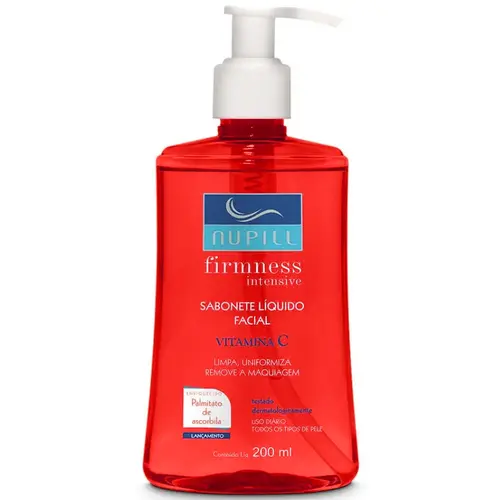 Nupill Vitamina C Sabonete Líquido Facial 200ml