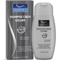 Nupill Shampoo Cinza 120ml - Escuro