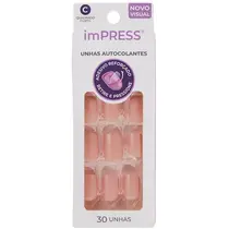 Kiss New York Impress Unhas Autocolantes Curto - Summer Love