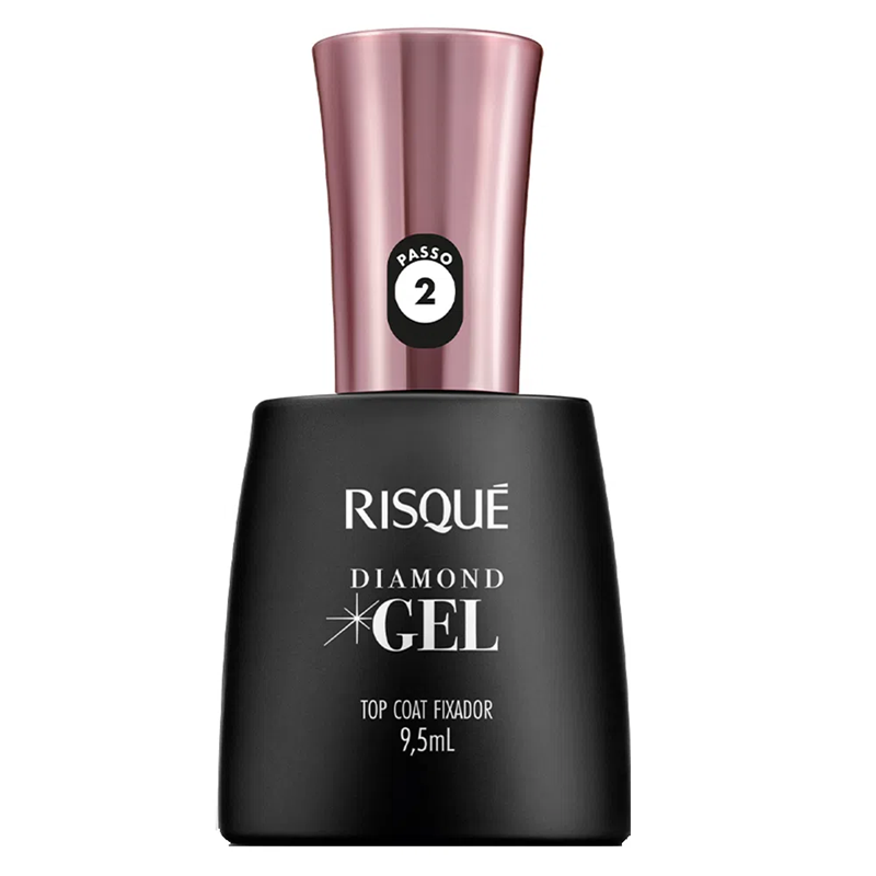 Risqué Diamond Gel Top Coat Fixador 9,5ml