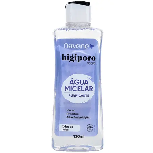 Davene Higiporo Facial Água Micelar 130ml - Purificante