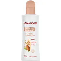 Davene Leite de Aveia Loção Deo Corporal 180ml - Óleo de Amêndoas