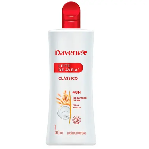 Davene Leite de Aveia Hidratante Corporal 400ml - Perfume Original