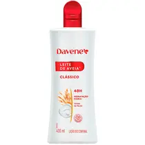 Davene Leite de Aveia Loção Deo Corporal 400ml - Clássico