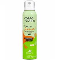 Davene Corpo a Corpo Desodorante Antiperspirante 150ml - Viva o Frescor
