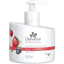 Davene Clássicos da Natureza Sabonete Líquido Hidratante 500ml - Frutas Vermelhas