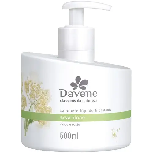 Davene Clássicos da Natureza Sabonete Líquido Hidratante 500ml - Erva Doce