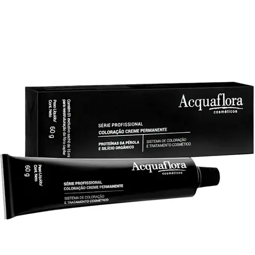 Acquaflora Coloração Permanente 60g - 9.1 Louro Muito Claro Acizentado