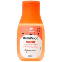 Davene Bebê Vida Shampoo 200ml - Extrato de Aveia