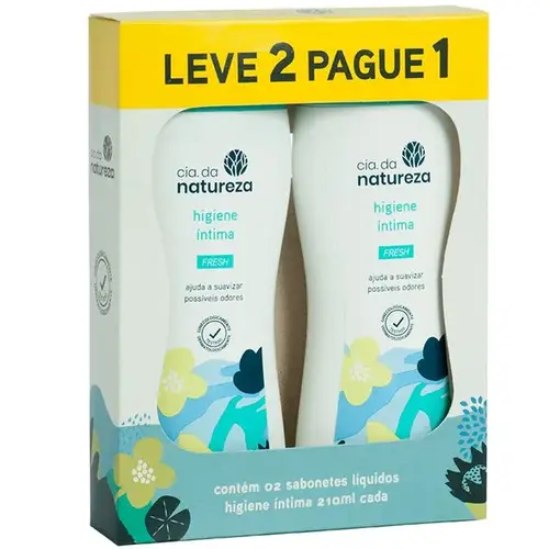 Cia. da Natureza Sabonete Íntimo 210ml Leve 2 Pague 1 - Fresh