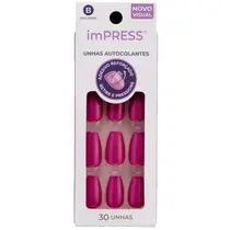 Kiss New York imPRESS Unhas Autocolantes Bailarina - Amethyst