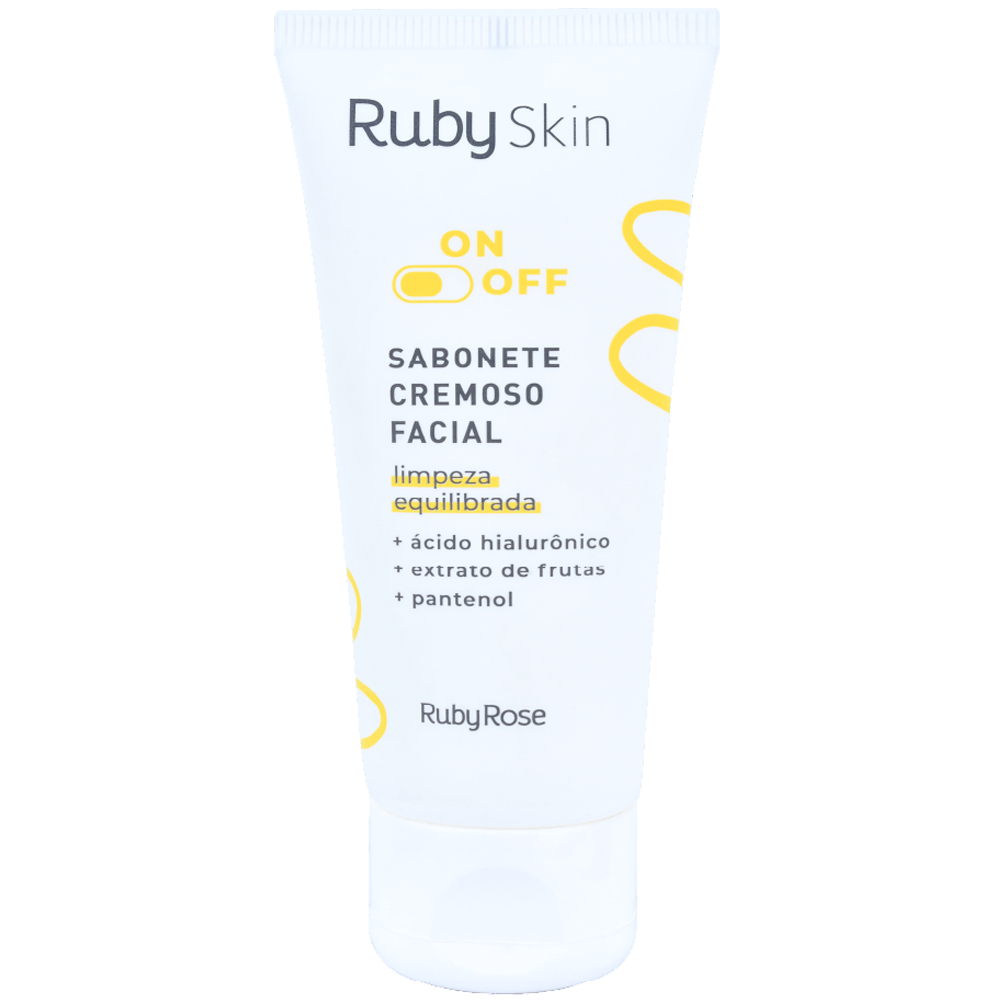 Ruby Skin Ruby Rose Ruby Skin On Off Sabonete Cremoso Facial 100ml