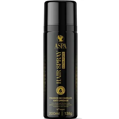 Aspa Hair Spray Fixador para Cabelos 200ml - Extra Forte