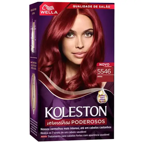 Koleston Kit Coloração Creme - 5546 Amora