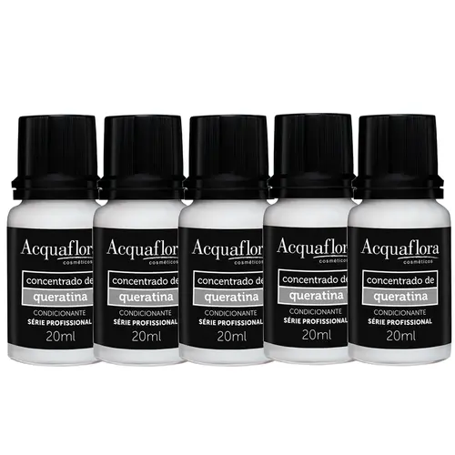 Acquaflora Kit Concentrado de Queratina 5x20ml