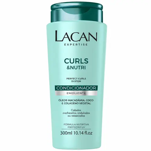 Lacan Curls & Nutri Condicionador Emoliente 300ml