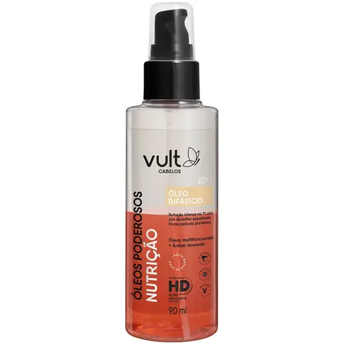 Vult Óleos Poderosos Nutrição Óleo Bifásico 90ml