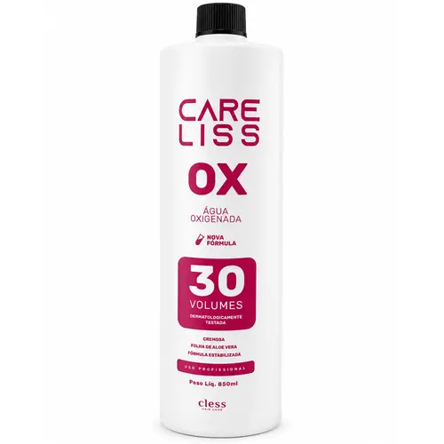 Cless Care Liss Água Oxigenada 850ml - 30 Volumes